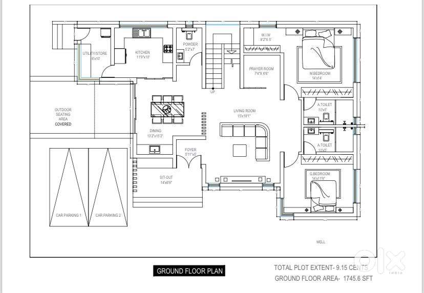 Luxurious 5 BHK VILLA under construction