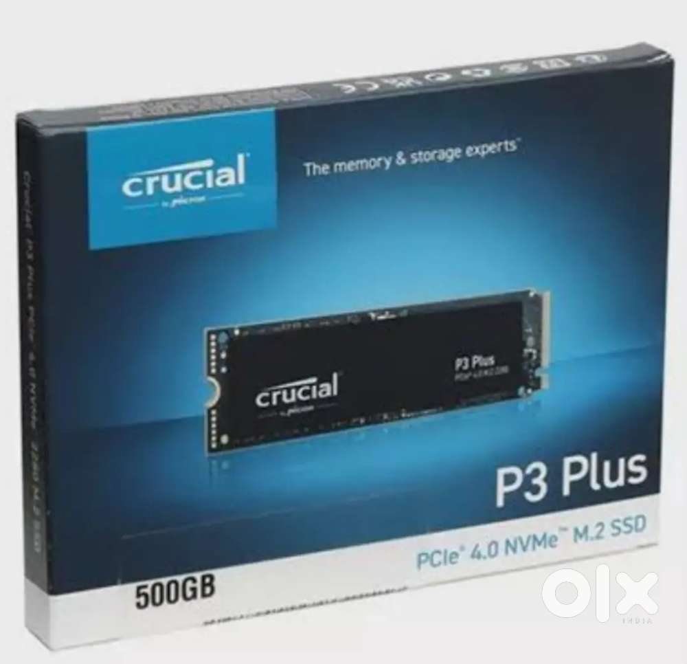 500gb nvme generation 4 crucial ( new )