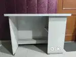 Sturdy White Study/Computer Table – 2 Years Old, Great Condition