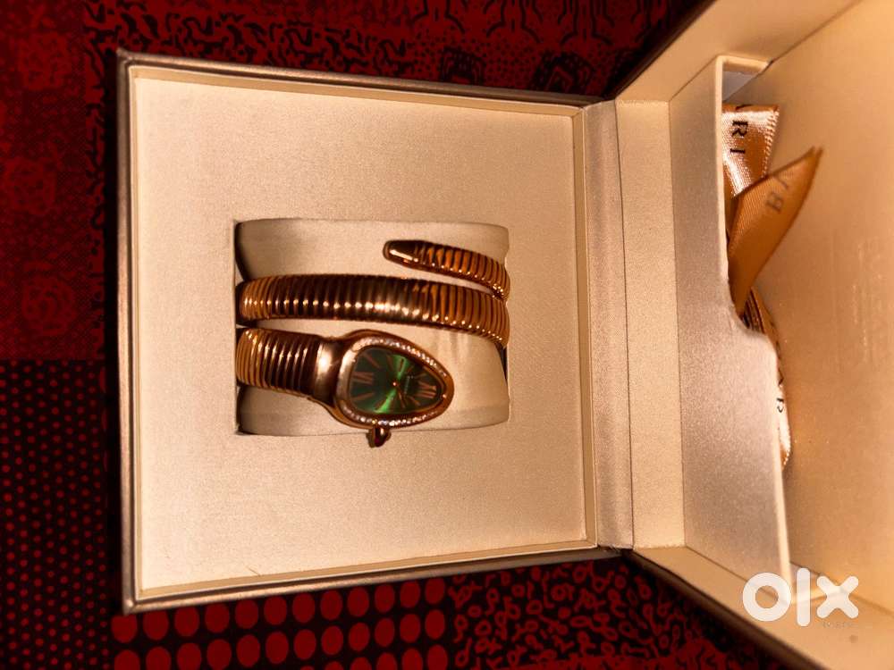 bvlgari serpenti watch for womens gold color
