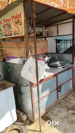 Fast food heavy iron counter sell