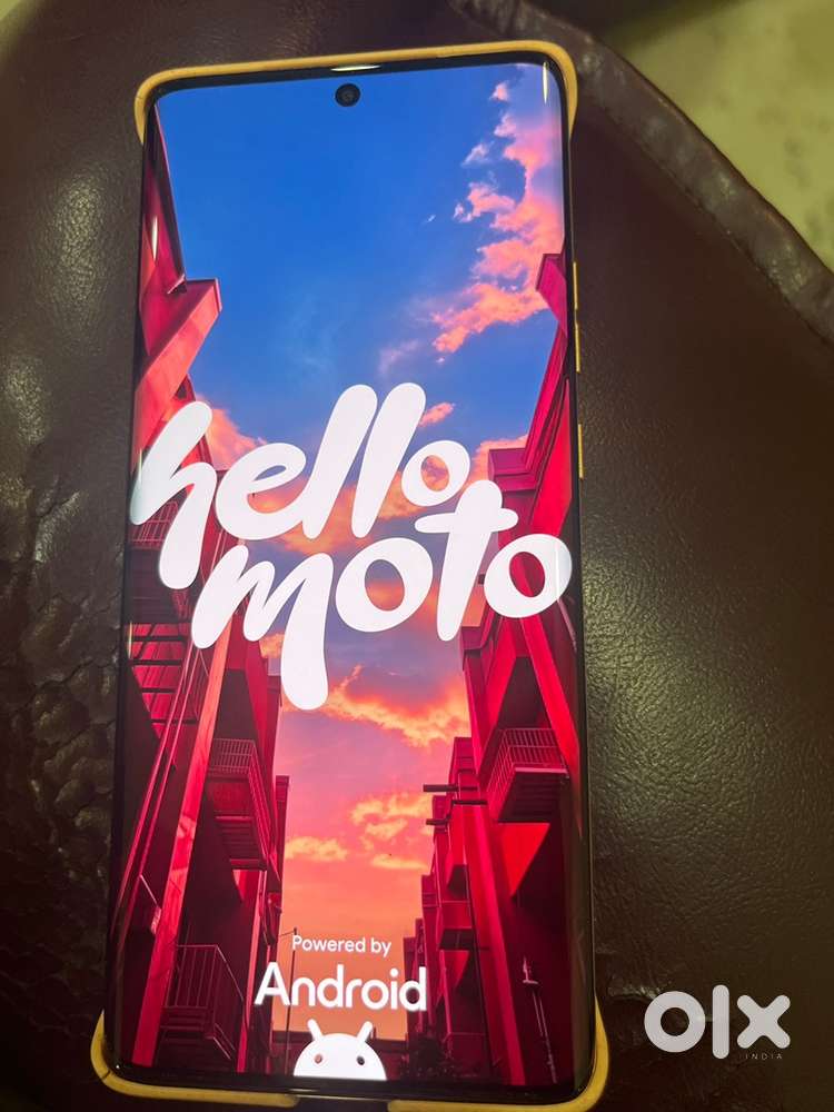 Motorola edge 50 phone with box