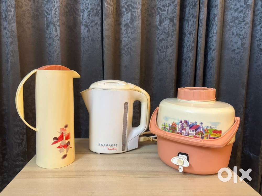 Travel water jug, Vaccum Flask, Electric Kettle