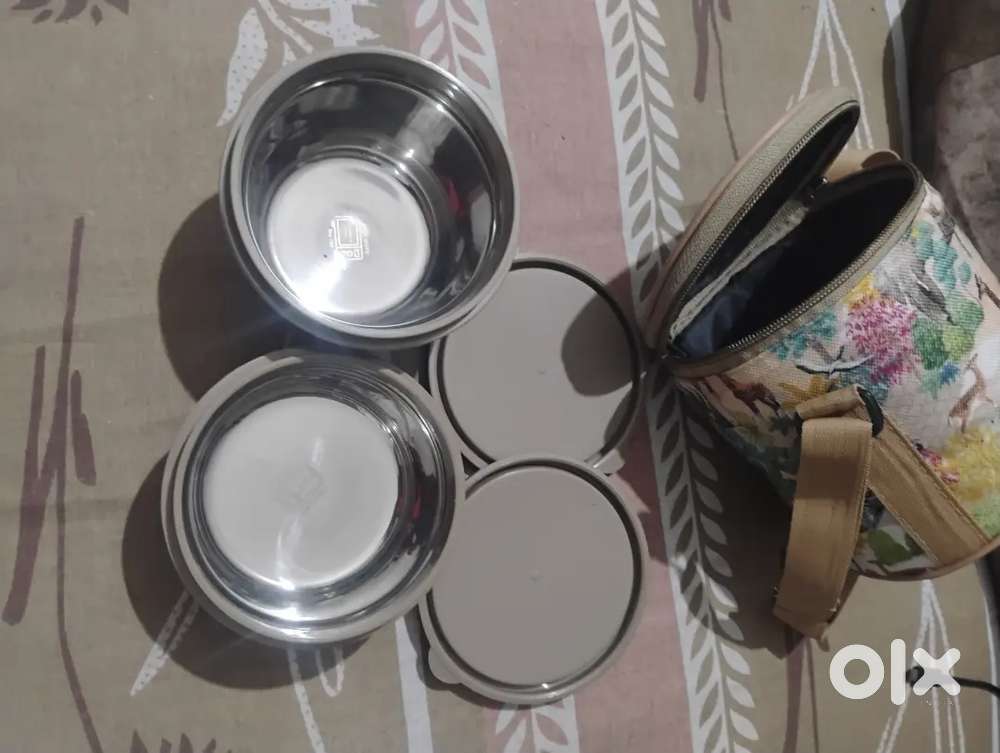Tiffin Lunch Box 2 container, Laptop Bag