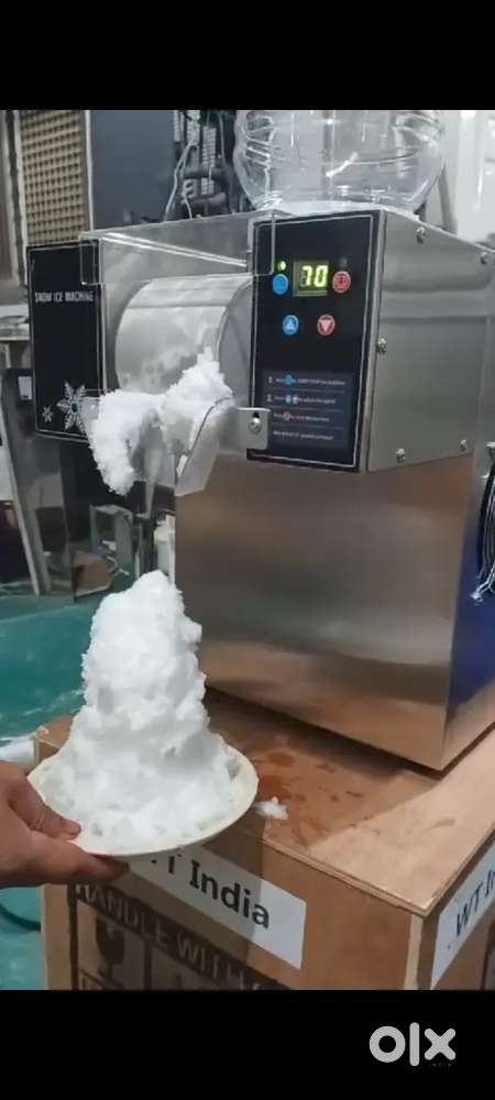 Korean live ice cream machine  & softy icecream machine