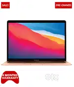 Apple MacBook Air A2337 (2020) M1 chip, 8-core CPU, 7-core GPU, 8GB RA