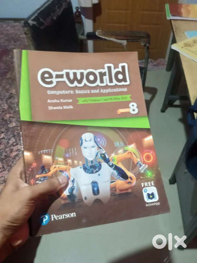 E-world computer book for class 8