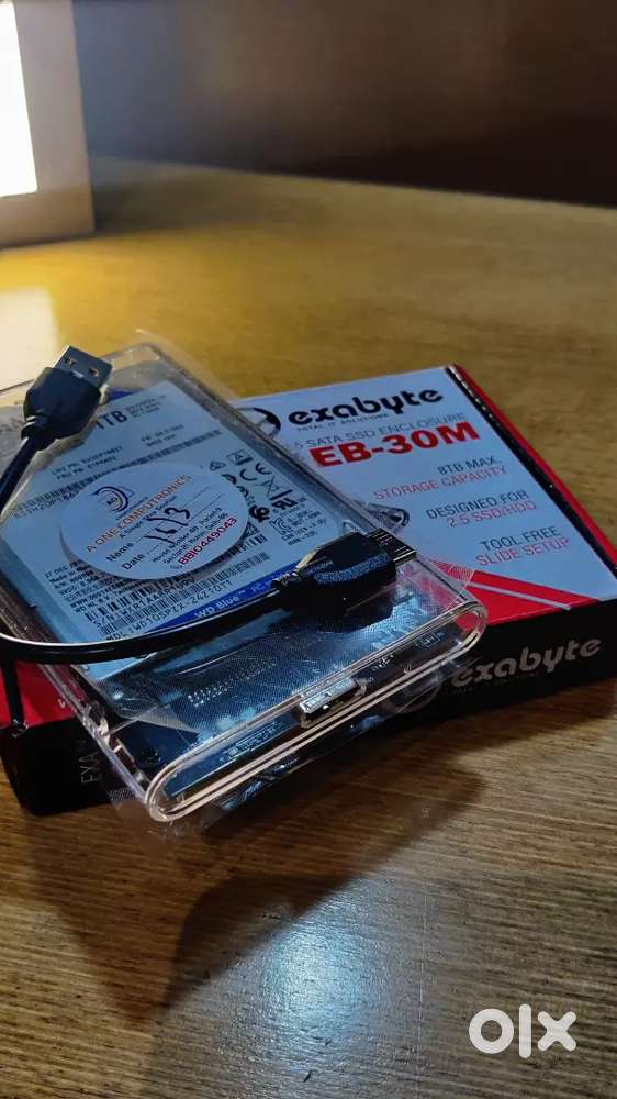 WD Blue 1 TB Internal/External Hard Drive