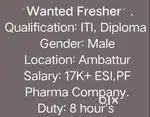 Permanent Job