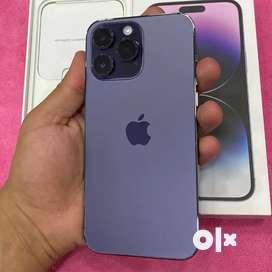 Apple iPhone 14 Pro & 14 Pro Max available with bill box .