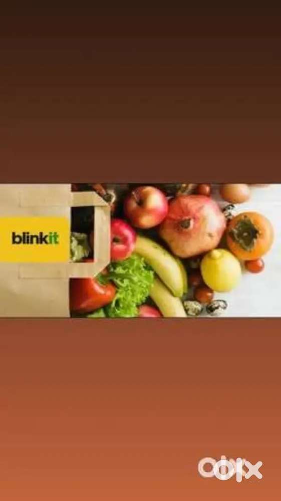 MORBI BLINKIT DELIVERY BOY (EARN RS.55,000 TO RS.70,000)