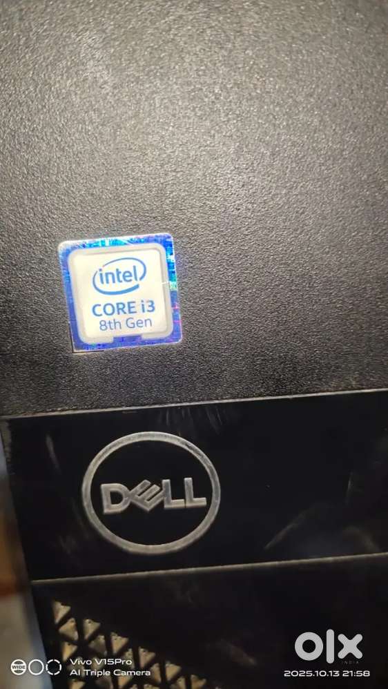 i3 8th gen dell Vostro branded pc available at 7000