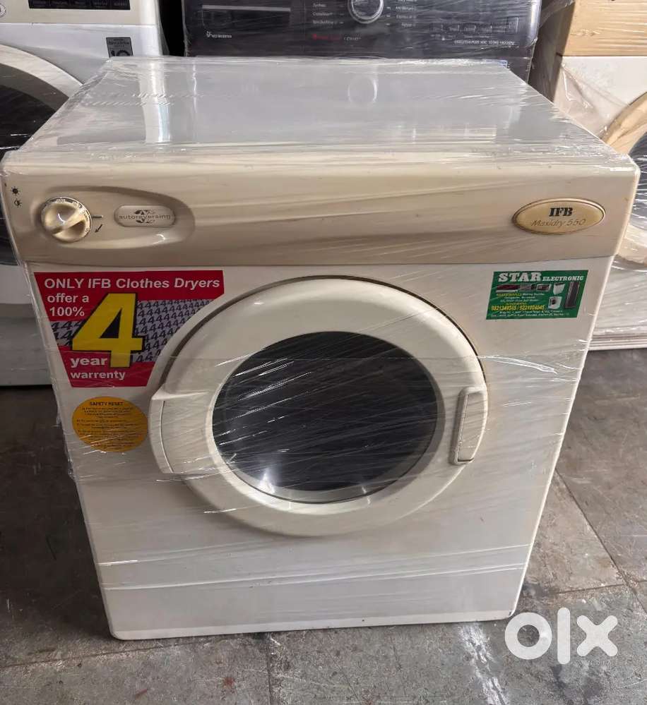 IFB clothes 100% clothes dryer rarly used