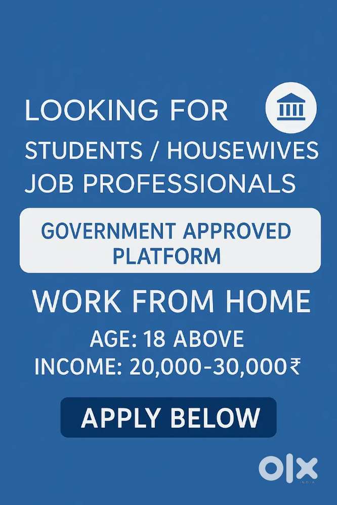 Part time job - Work from home - 10 pass apply