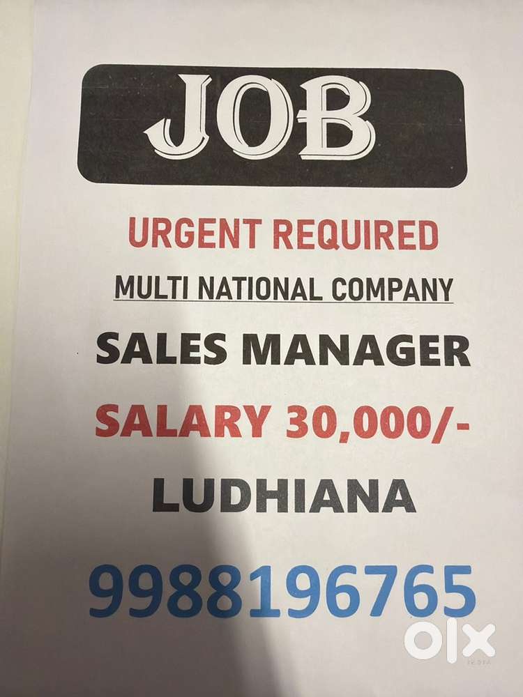 Sales  manager