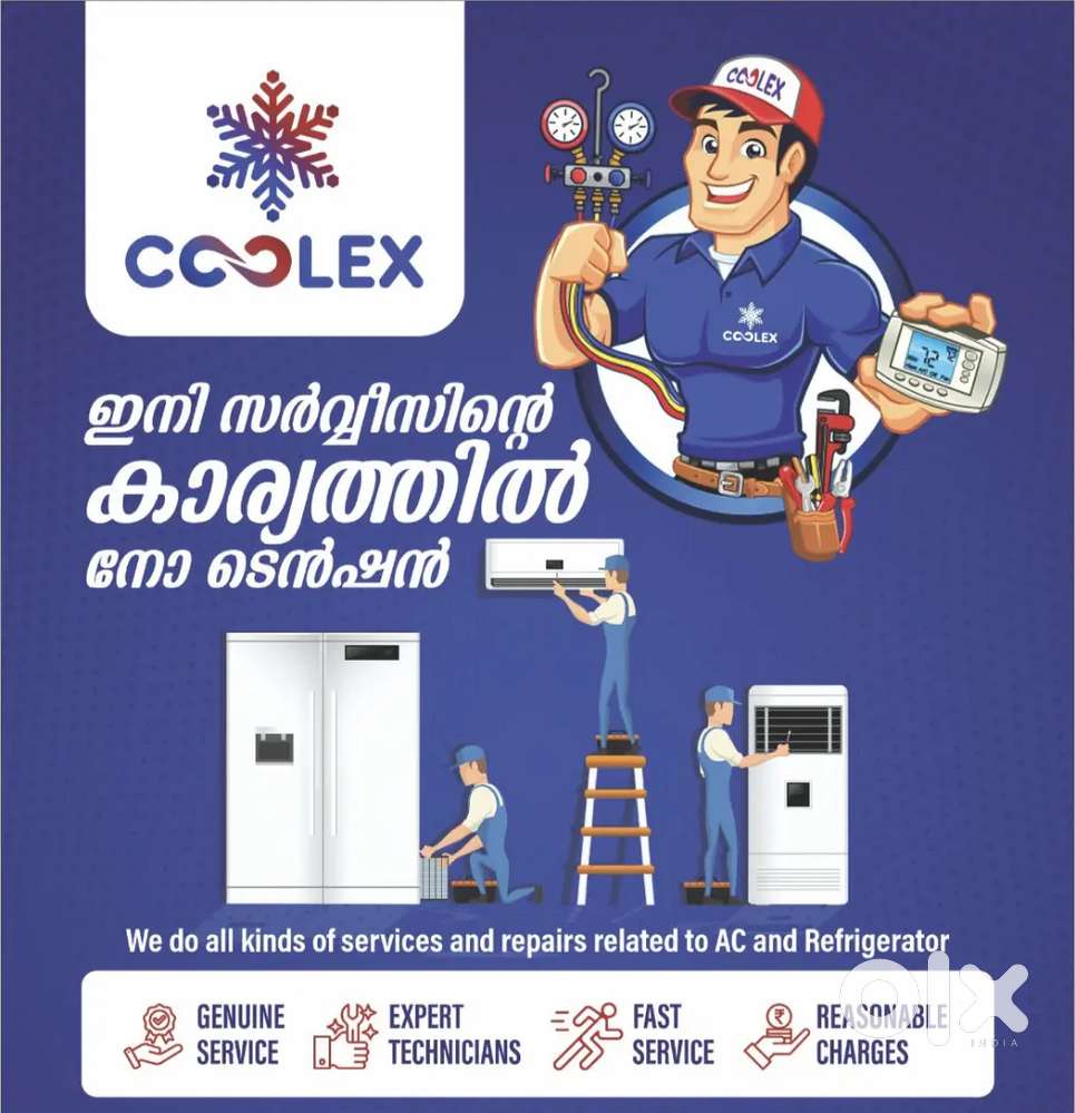 A/C, Fridge, Washing machine repair and service at Thiruvananthapuram