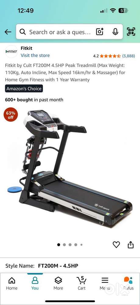 Fitkit Tradement for Sale - Excellent new condition
