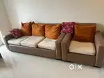 Well maintained sofa set of teak wood (3+1) custom made,