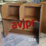 New two seater workstation telecaller table library furniture