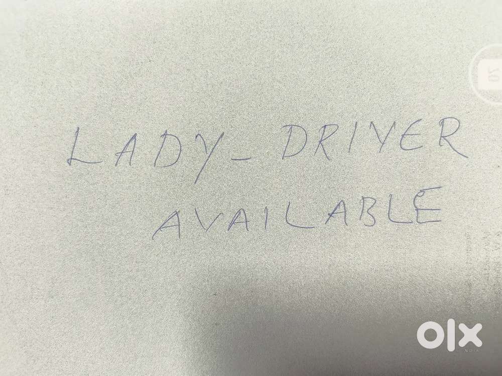 Lady Driver Available