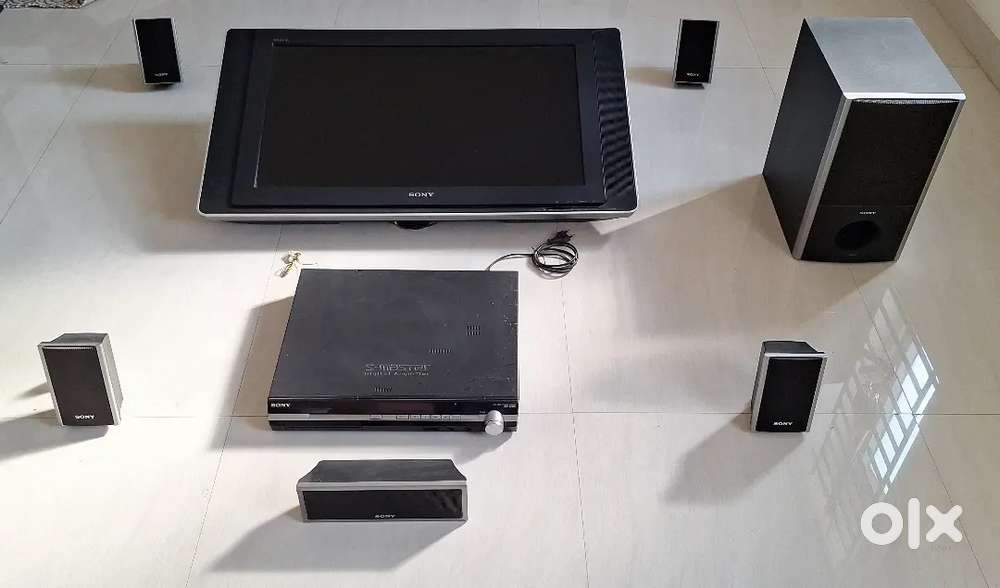 Sony  TV +Home Theatere + 2 other items