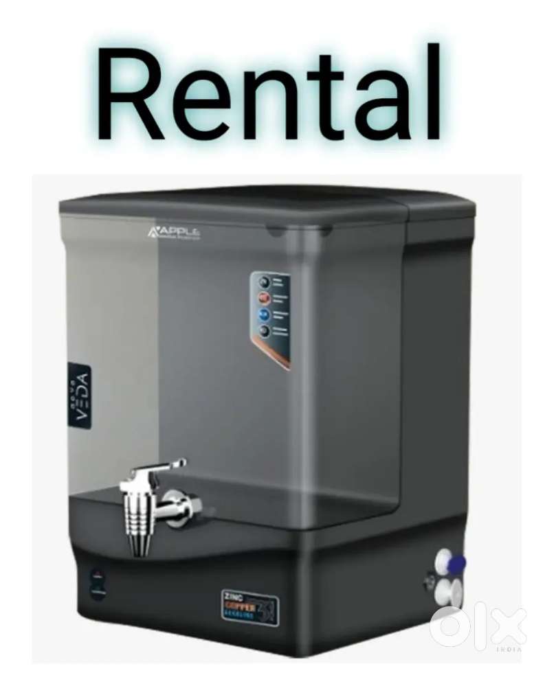 Water purifier available on rent