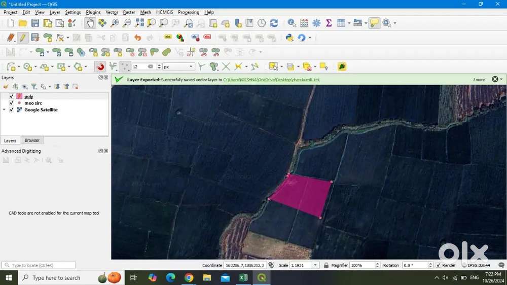 Agricultural land at Cherukumilli