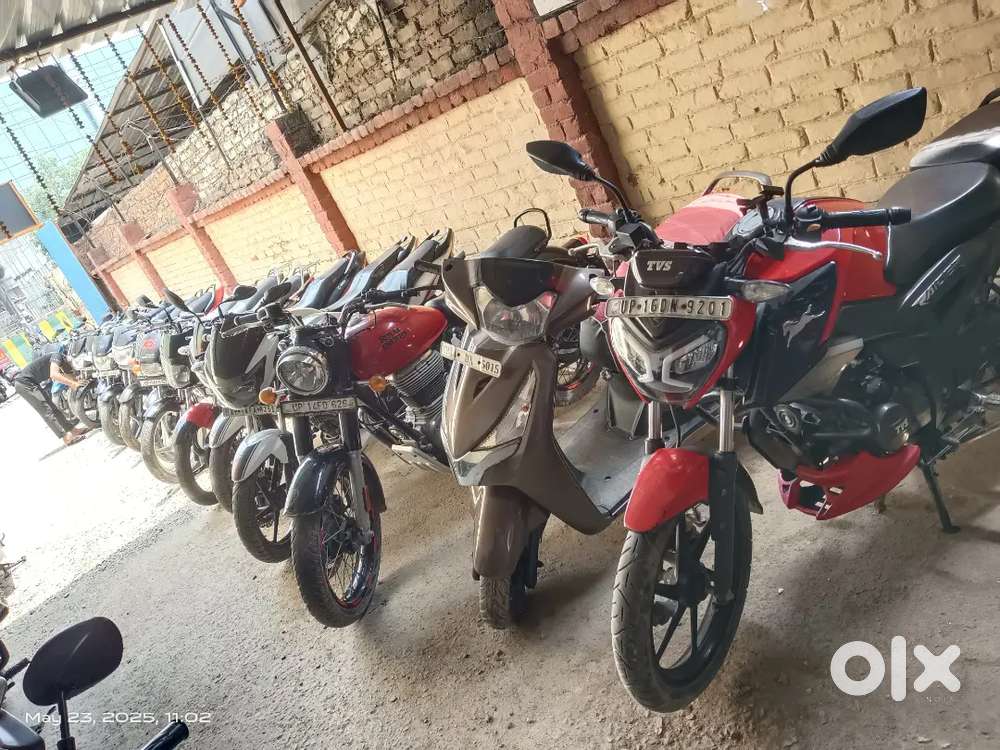 15000 se20000tak jama krke koi bhi bike  scooty finance karwa sakte ho