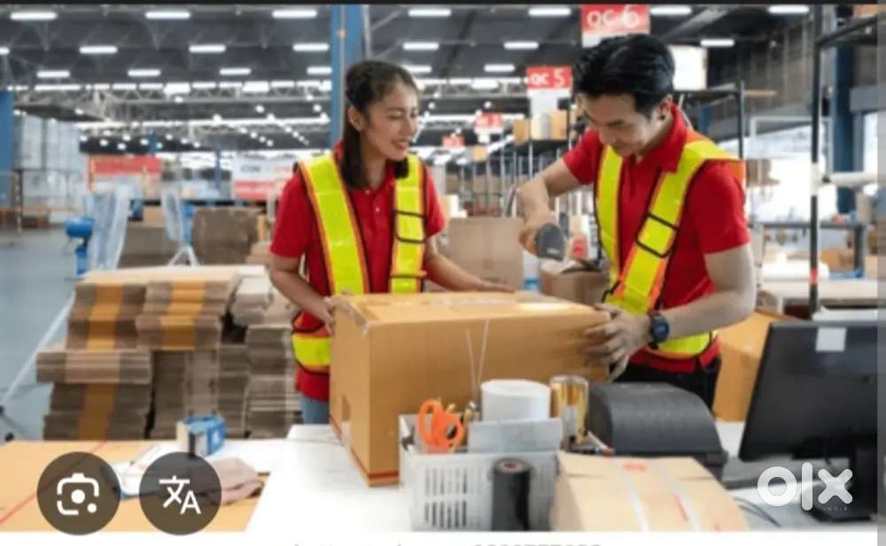 Warehouse grocery packing