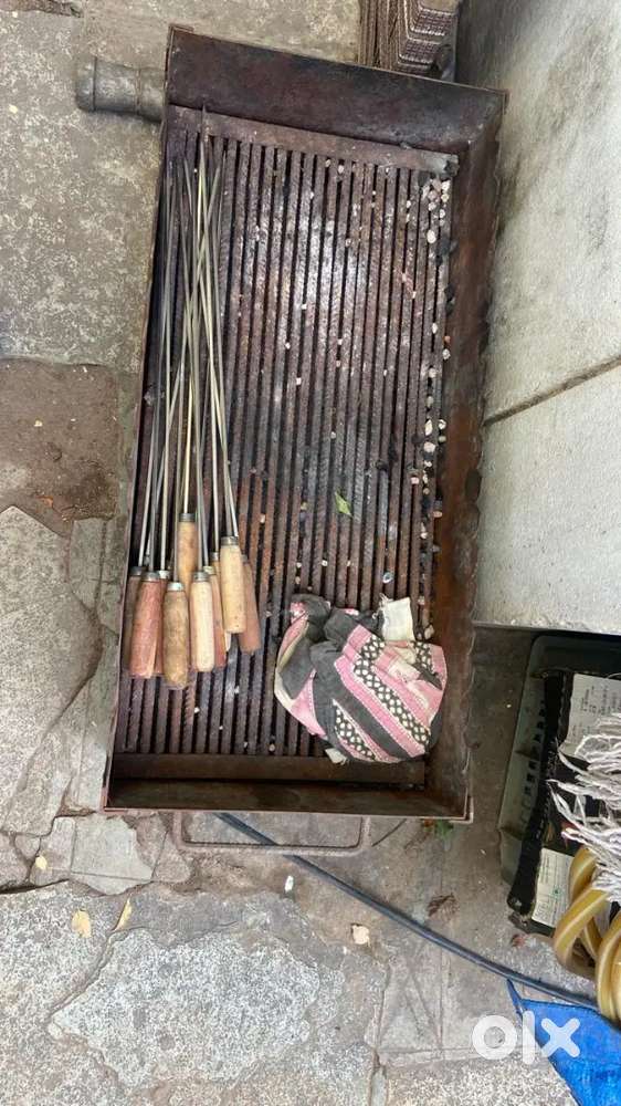 Kabab stand