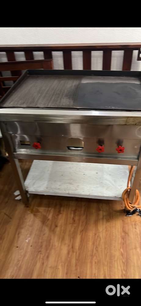Commercial Stainless Steel Gas Griddle (Hot Plate Grill)