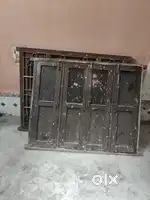 Old lakdi ki window and gate