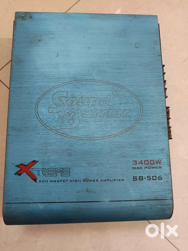 Sound Barrier SB-506 3400 Watts 2-channel amplifier 