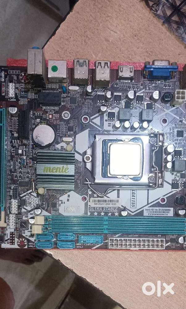 Computer Peripheral MotherBoard Processor and Ram