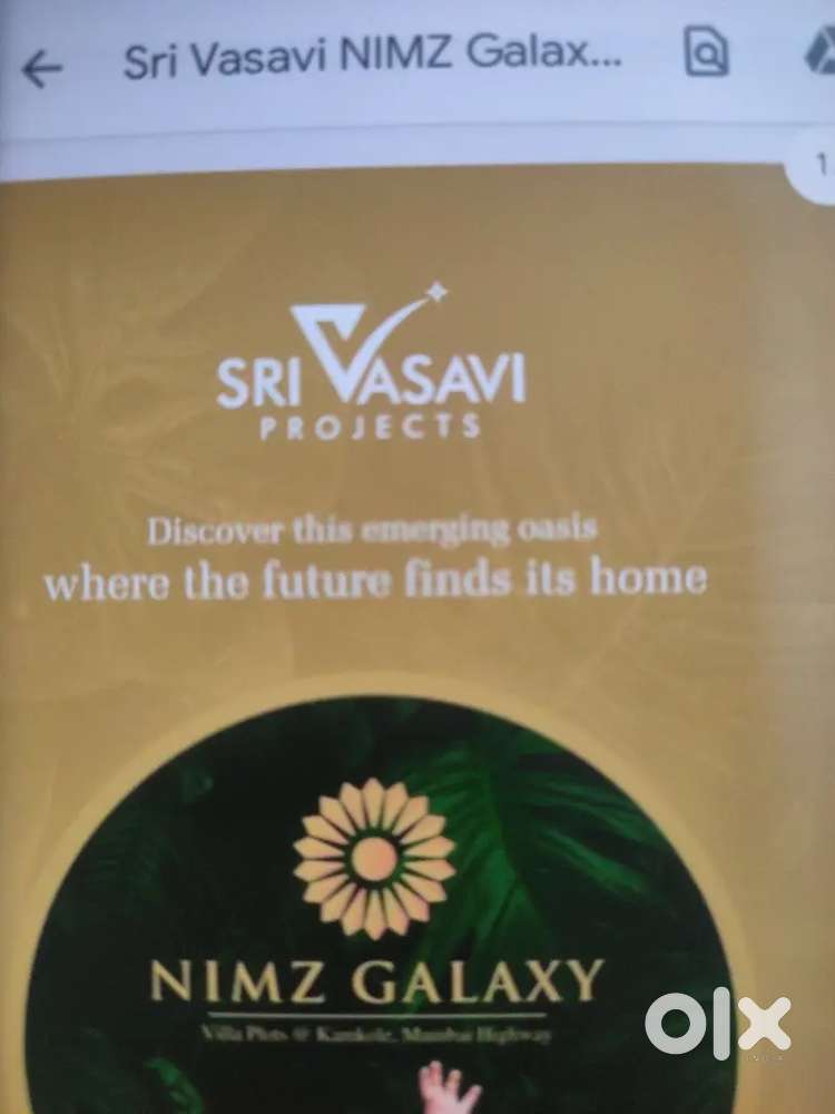 Open plots available Mumbai highway facing