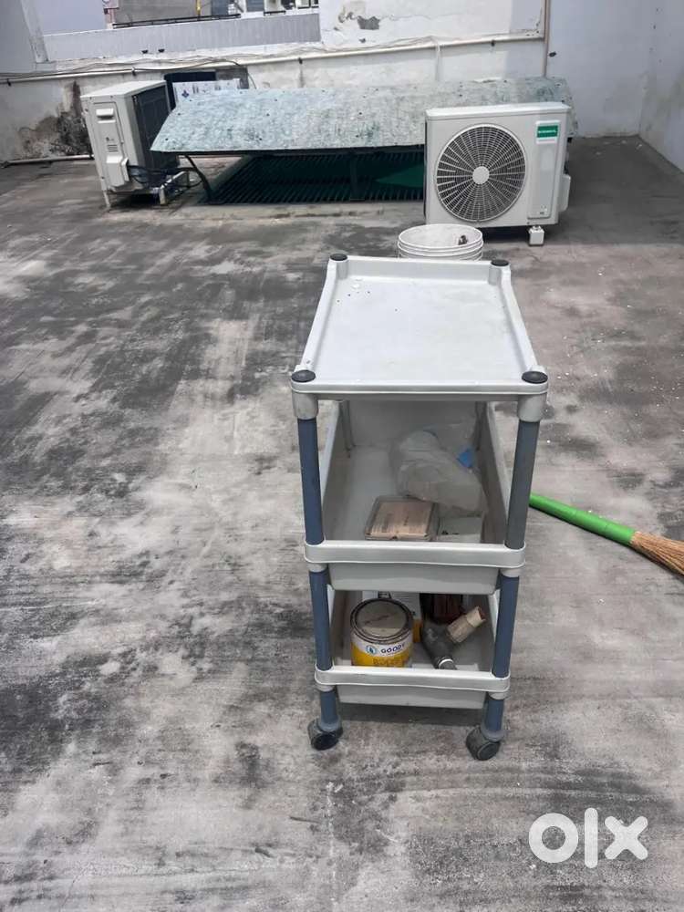 3 rows plastic rake