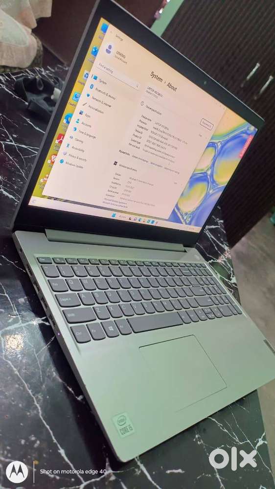 Lenovo Laptop I-5 10th Gen.