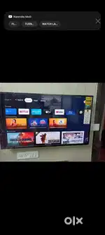 48 inch O led tv with sound bar bar Alexa inbuilt wifi 17401