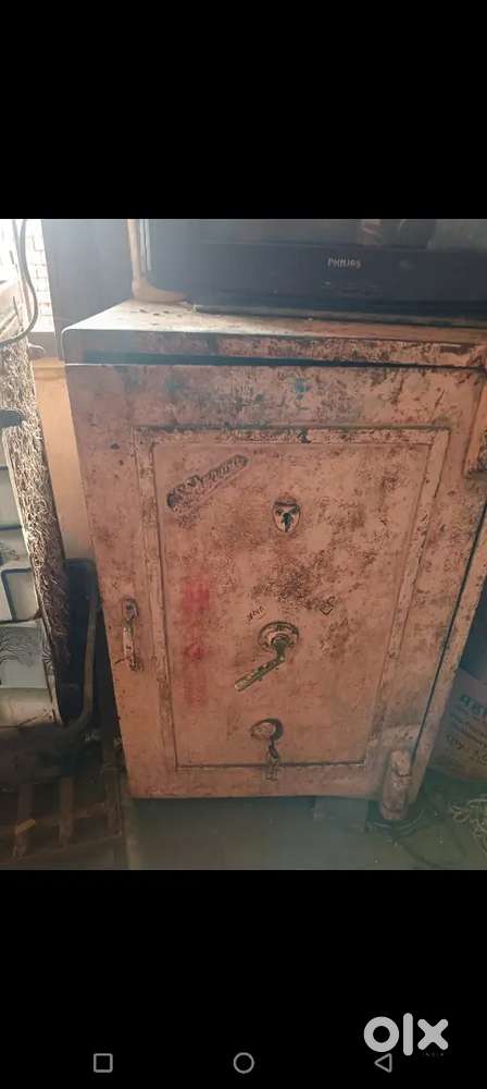 Old iron safe