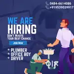 Office boy, Plumber, Driver