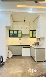 3 bhk semi furnished flat 60 feet rood