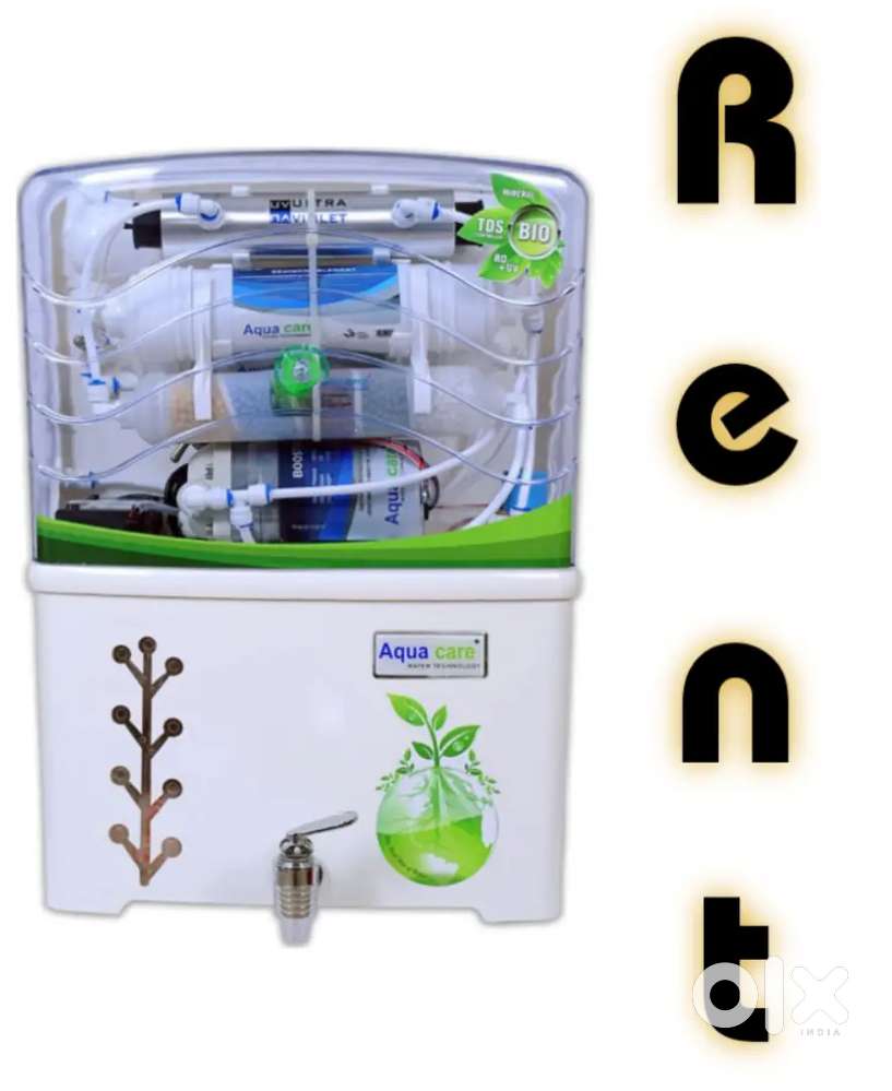 Water purifier available on rent