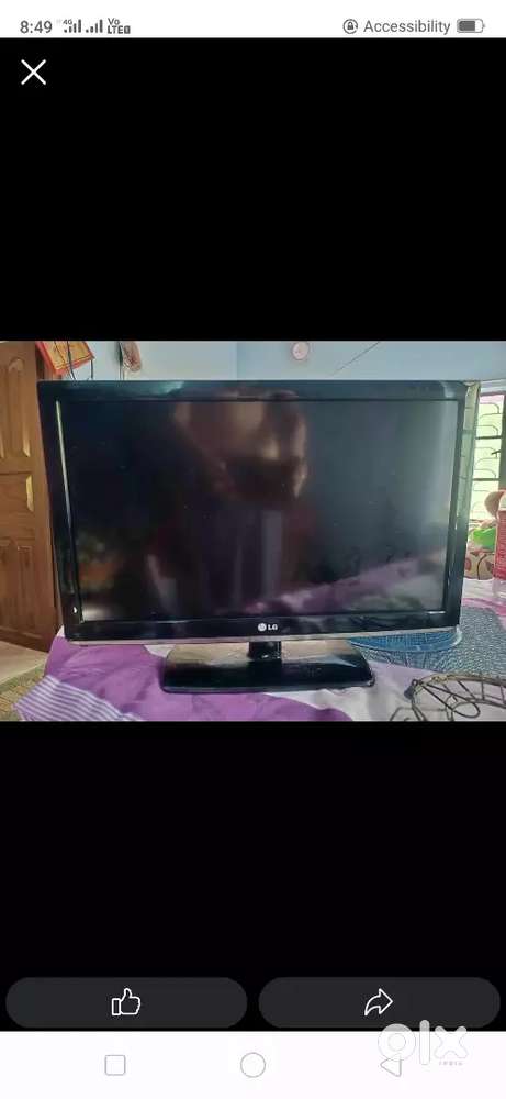 LG flat tv 24 inch.good condition