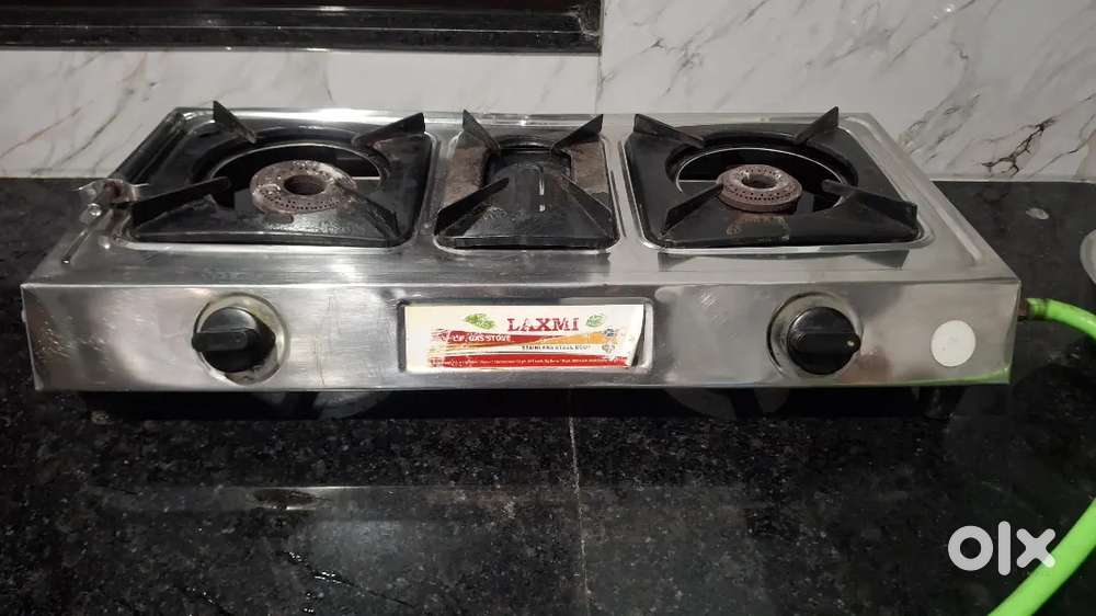 Gass chulha Two Burner set.New condition&very Less used.Last 590 rs