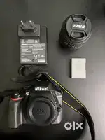 Barely used Nikon d3300 with nikkor 18-55 lens
