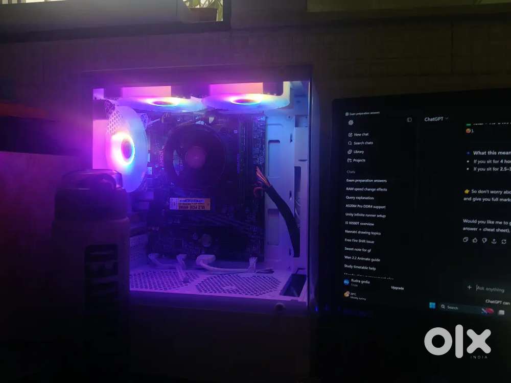 Gaming computer with Ryzen processor