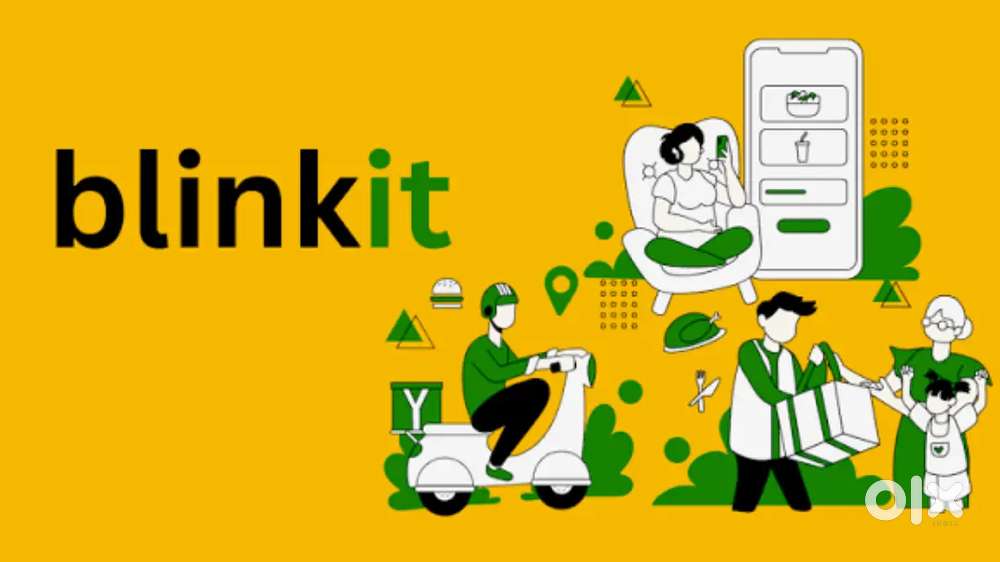 Blinkit grocery delivery partner job