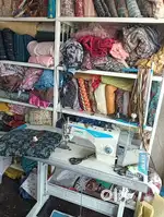 Fashion designing shop for sale.