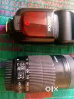 Canon lens and godox tt685 flash