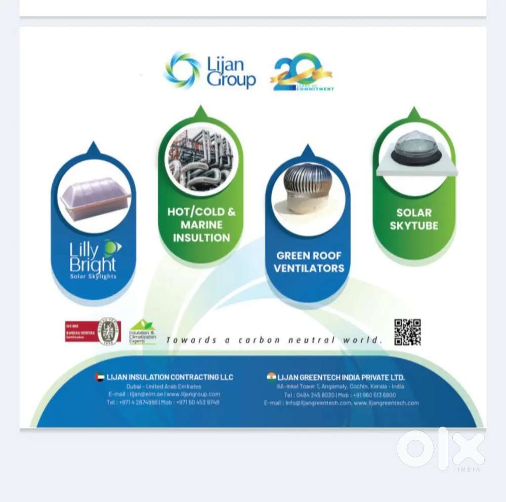 Diploma/BE Civil Mech for marketing energy saving equipment
